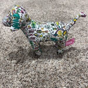 Victoria’s Secret PINK Graffiti Plush Dog